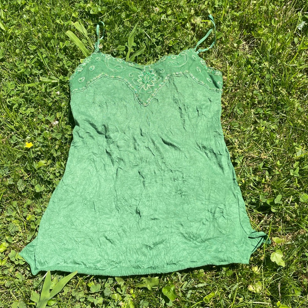 Green gypsy tank
